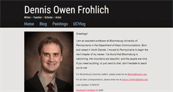Desktop Screenshot of dennisfrohlich.com
